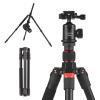 Andoer Andoer 153cm/60in Portable Camera Tripod Stand Aluminum Alloy with Detachable Monopod 360Rotatable Ball Head 10kg/22lbs Load Capacity with Carry Bag for DSLR Camera Camcorder Smartphone view 1