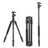 Andoer Andoer 153cm/60in Portable Camera Tripod Stand Aluminum Alloy with Detachable Monopod 360Rotatable Ball Head 10kg/22lbs Load Capacity with Carry Bag for DSLR Camera Camcorder Smartphone view 2