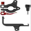 BTG DJI RC N1 N2 N3 Remote Control Holder on Bicycle Bike Mount of DJI Flip/NEO/Air 3 3S 2S/Mavic 3/ Mini 4 3 Pro Compatible with Action 4 3 Insta360 GoPro Sport Camera Holder on Bike view 2