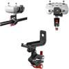 BTG DJI RC N1 N2 N3 Remote Control Holder on Bicycle Bike Mount of DJI Flip/NEO/Air 3 3S 2S/Mavic 3/ Mini 4 3 Pro Compatible with Action 4 3 Insta360 GoPro Sport Camera Holder on Bike view 3