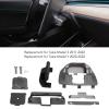 Bediffer Adjustable GPS Navigation Rotating Holder Kit 30 Degrees Swivel Mount, 16pcs Center Console Mount Replacement for Car Dashboard Organization view 2