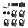 Saramonic 5-Person Full-Duplex 1.9GHz Wireless Headset Intercom System with Hard Case (WiTalk-WT5D) view 1