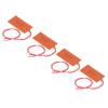 TOPINCN 4PCS Silicone Heater Mat, Rubber Heating Mat 12V 15W Electric Blanket Flexible Mat Constant Temperature 80X100mm view 4