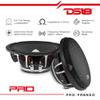 DS18 PRO-FR6NEO 6.5" Car Speaker Full-Range with Silver Aluminum Bullet 450 Watts Max 225 Watts RMS 4-Ohms Grill Included Neodymium Magnet Loudspeaker Pro Car Audio. Speaker Wire Included - 8 Speakers view 2