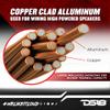DS18 PRO-FR6NEO 6.5" Car Speaker Full-Range with Silver Aluminum Bullet 450 Watts Max 225 Watts RMS 4-Ohms Grill Included Neodymium Magnet Loudspeaker Pro Car Audio. Speaker Wire Included - 8 Speakers view 3