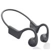 ROPASOMIC Bone Conduction Headphones, 12 Hours Playtime Bluetoeth 5.3 Headset Open Ear Wireless Earphone - IP55 Sweatproof Built-in Mic,Perfect for Running Cycling Hiking Workouts(Black) view 1