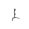 Atdec AWMS-2-BT75-FS-B Super Heavy Duty Dual Mount  for Deeply Curved ultrawide Monitors to 49  Adjustable tilt, Height, Levelling  no Permanent Desk fixtures view 1