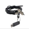 Sendt 3 in 1 Black Notebook/Laptop Lock for Kensington, Nano, and Wedge Security Slots view 3