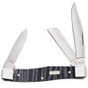 Case XX WR POCKET KNIFE MEDIUM STOCKMAN - SMOOTH PURPLE CURLY MAPLE, ITEM 80541, LENGTH CLOSED 3 5/8 INCH (73032 SS) view 1