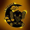 zouwii Personalized Elephant Night Light with Name, Baby Newborn Baptism Gifts for Boys & Girls Moon Lamp Custom Sleepy Elephant Night Light Sign view 1