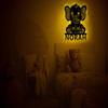 zouwii Personalized Elephant Night Light with Name, Baby Newborn Baptism Gifts for Boys & Girls Moon Lamp Custom Sleepy Elephant Night Light Sign view 4