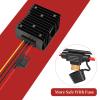 24 Volt to 12 Volt Converter Step Down with Fuse Waterproof and Wire Terminal Block, 24V to 12V Transformer 10A 120W, 18V to 12V Converter for Golf Cart Light Solar System (Accept DC 15-40V Inputs) view 4