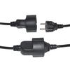 Toptekits CEE7/7 European 220V Power Cords, 16A 250V, 16ft/5m 2-Prong European Power Extension Cord,France/German Type E Extension Cord for PDU UPS (Schuko M/F,16ft/5m) view 2