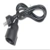 Toptekits CEE7/7 European 220V Power Cords, 16A 250V, 16ft/5m 2-Prong European Power Extension Cord,France/German Type E Extension Cord for PDU UPS (Schuko M/F,16ft/5m) view 3