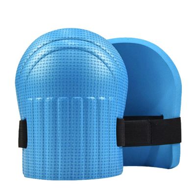 leasote Knee Protectors High Strong Protection Knee Pads Fine Texture for Daily Use 1 Pair Blue