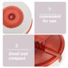 SUPVOX Retractable Cable Organizer Box 4Pcs Large Capacity Cord Management and Charging Cable Holder for Home Office Travel Compact 3.15X3.15X0.9 Inch Data Wire Storage view 3
