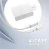 20W [MFi Certified] Fast Charger Fit for AirPods Pro Gen 1 2, Fit for AirPods Max, Fit for AirPods 1st/2nd/3rd Generation A2698 A2564 A2084 6.6 Ft Charging Block Cable Power Adapter Cord view 2