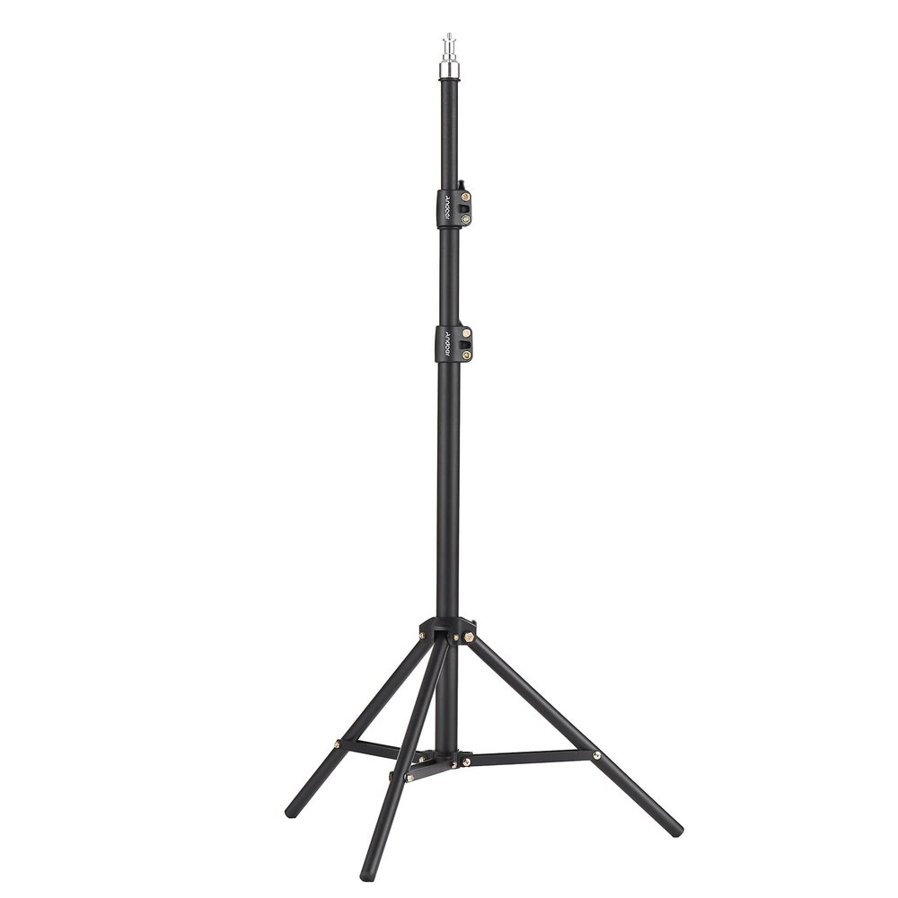 Andoer Lighting Stand, Adjustable Light Stand 163 cm Aluminum Alloy with 1/4 Inch Screw for Studio Reflector Softbox LED Video Ring Light