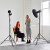 Andoer Lighting Stand, Adjustable Light Stand 163 cm Aluminum Alloy with 1/4 Inch Screw for Studio Reflector Softbox LED Video Ring Light view 2
