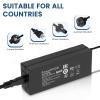 65W 19.5V Laptop Charger Compatible with HP Notebook 17-bs 17-bs020nr 17-bs057cl 17-bs006ds 17-bs008ca 17-bs001cy 17-bs004cy 17-bs007ds 17-bs038cl 17-bs062st 17-bs011dx 17-bs055nr Power Supply Cord view 2