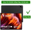 AIJAKO 2-Pack Tablet Screen Protector Compatible with 2022 CHUWI Android 12 Tablet HiPad Max 10.36'', Tempered Glass Film Compatible with CHUWI Hipad Max 10.36 Inch Tablet, Anti-Scratch 9H Hardness view 2