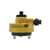 Yellow Tribrach Adapter with Optical Plummet 5/8"x11 for GPS GNSS Prism view 2