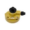 Yellow Tribrach Adapter with Optical Plummet 5/8"x11 for GPS GNSS Prism view 3