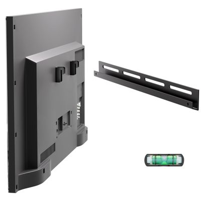 Drywall Studless TV Wall Mount, No Stud TV Wall Mount for 12-55 Inch TVs, Drywall TVs Bracket Load Up to 100 Lbs, Low Profile, VESA 100x100mm to 400x400mm, Easy to Install