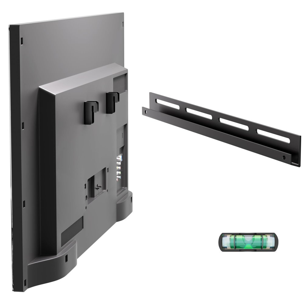 Drywall Studless TV Wall Mount, No Stud TV Wall Mount for 12-55 Inch TVs, Drywall TVs Bracket Load Up to 100 Lbs, Low Profile, VESA 100x100mm to 400x400mm, Easy to Install