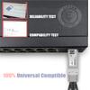 Elfcam - 30m/98.42ft Fiber Optic Cable OM3 SFP+ to SFP+ AOC 10Gbps, Compatible with SFP-10G-AOC, 30 Meters view 4