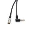 HangTon 6G SDI Video Cable HD Micro BNC to Female BNC for Blackmagic Video Assist 4K 5" Monitor, Micro Studio Camera 4K G2, Right Angle High Density 15cm view 4