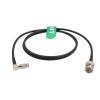 HangTon 6G SDI Video Cable High Density for Blackmagic Video Assist 4K 5" Monitor, Micro Studio Camera 4K G2, 1080p 2160p Right Angle HD Micro BNC to BNC Male 60cm view 1