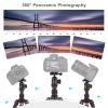 Andoer 153cm/60in Portable Camera Tripod Stand Aluminum Alloy with Detachable Monopod 360Rotatable Ball Head 10kg/22lbs Load Capacity with Carry Bag for DSLR Camera Camcorder Smartphone view 3