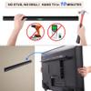 No Drill Drywall TV Mount, No Stud TV Wall Mount for Most Brand 22-55 Inch TVs up to 100 lbs, Easy Install No Stud Studless TVs Wall Mount, Include All Hardware- Level Bubble Meter view 2