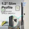 No Drill Drywall TV Mount, No Stud TV Wall Mount for Most Brand 22-55 Inch TVs up to 100 lbs, Easy Install No Stud Studless TVs Wall Mount, Include All Hardware- Level Bubble Meter view 4