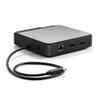 ALOGIC 7-in-1 Dual 4K Universal Compact Docking Station, 2X HDMI, USB-A, USB-C, 100W PD, Gigabit Ethernet, SD Card Reader, USB-C Power Input, for Windows/MacOS/ChromeOS Computers. view 4