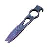 Titanium EDC Pry Bar with Bottle Opener Wrench Outdoor Pocket Crowbar Pry Bar Multi Tool for Camping Hiking Fishing Outdoor Survival (color) view 1