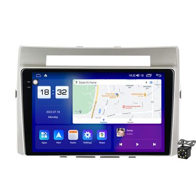 2 Din Android 12 Car Stereo for Toyota Verso 2004-2009 2K/QLED Touch Screen Car Radio with GPS Navigation/Bluetooth 5.1/FM RDS/Wifi/4G/Carplay/SWC/DSP+Rear View Camera,M6 pro Plus/4+64g/9.5"