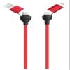 2GO 4-in-1 USB/Type C Data Cable 120 cm Red view 1