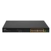 BV-Tech 16 Ports PoE+ Switch (16 Gigabit Ethernet Ports | 1 Ethernet +1 SFP Uplink) -230W - Fanless Desktop Design, Sturdy Metal Housing - 802.3af/at view 2