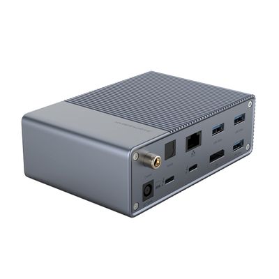 HyperDrive USB-C & Thunderbolt 4 GEN2 14-in-1 Dock for MacBook Pro/Air, iPad, PC - High-Speed Thunderbolt Docking Station - 40Gbps, Gigabit Ethernet, 85W PD