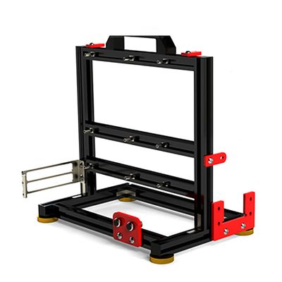 Aluminum Alloy Open Case Gaming Computer Chassis Desktop Bracket Water Cooling Box Matx Personality Creativity