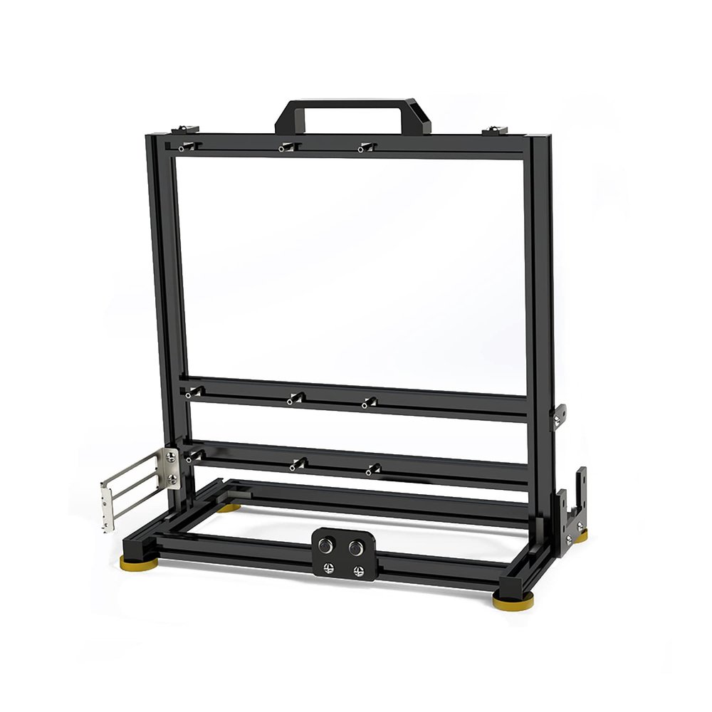 Aluminum Alloy Open Case Gaming Computer Chassis Desktop Bracket Water Cooling Box Eatx Personality Creativity
