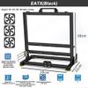 Aluminum Alloy Open Case Gaming Computer Chassis Desktop Bracket Water Cooling Box Eatx Personality Creativity view 2