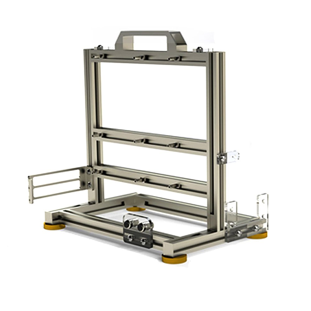 Aluminum Alloy Open Case Gaming Computer Chassis Desktop Bracket Water Cooling Box Matx Personality Creativity