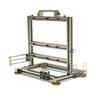 Aluminum Alloy Open Case Gaming Computer Chassis Desktop Bracket Water Cooling Box Matx Personality Creativity view 1