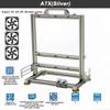 Aluminum Alloy Open Case Gaming Computer Chassis Desktop Bracket Water Cooling Box AtxPersonality Creativity view 2