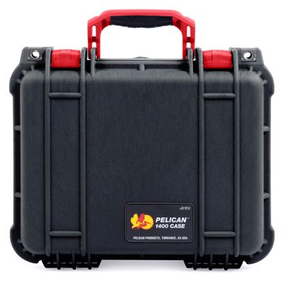 Black & Red Pelican 1400 case with foam.