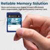 Centon Electronics SD Class 10 Flash Memory Card, Ultimate Memory Card for Phones, Tablets, Cameras, and More, UHS1, 64GB, 3 Bulk Pack view 3
