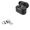 BoxWave Adapter Compatible with Bang & Olufsen Beoplay E8 Sport - MagnetoSnap PD Angle Adapter, Magnetic Charging Connector Device Saver - Metallic Silver view 1